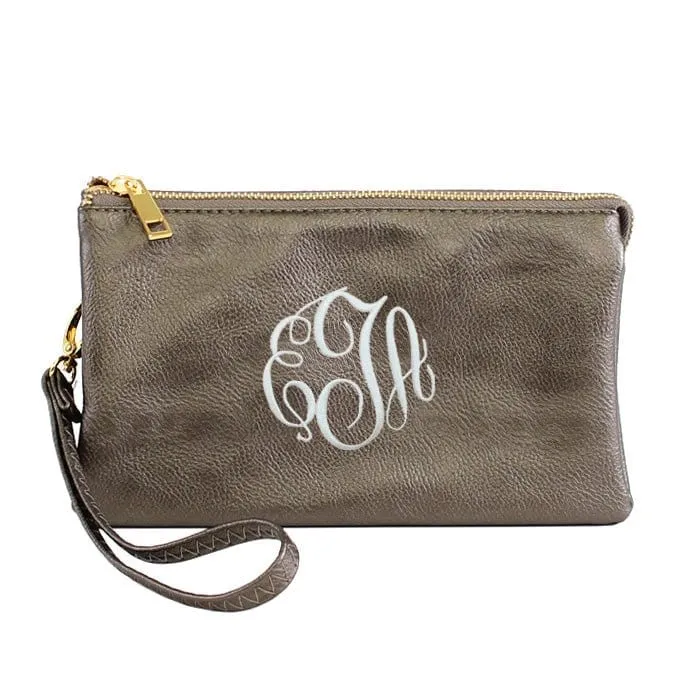 7013 Monogrammable Three Compartments Crossbody Bag