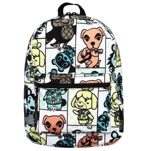 Animal Crossing - Character Tiles Backpack (All Over Print) - Bioworld