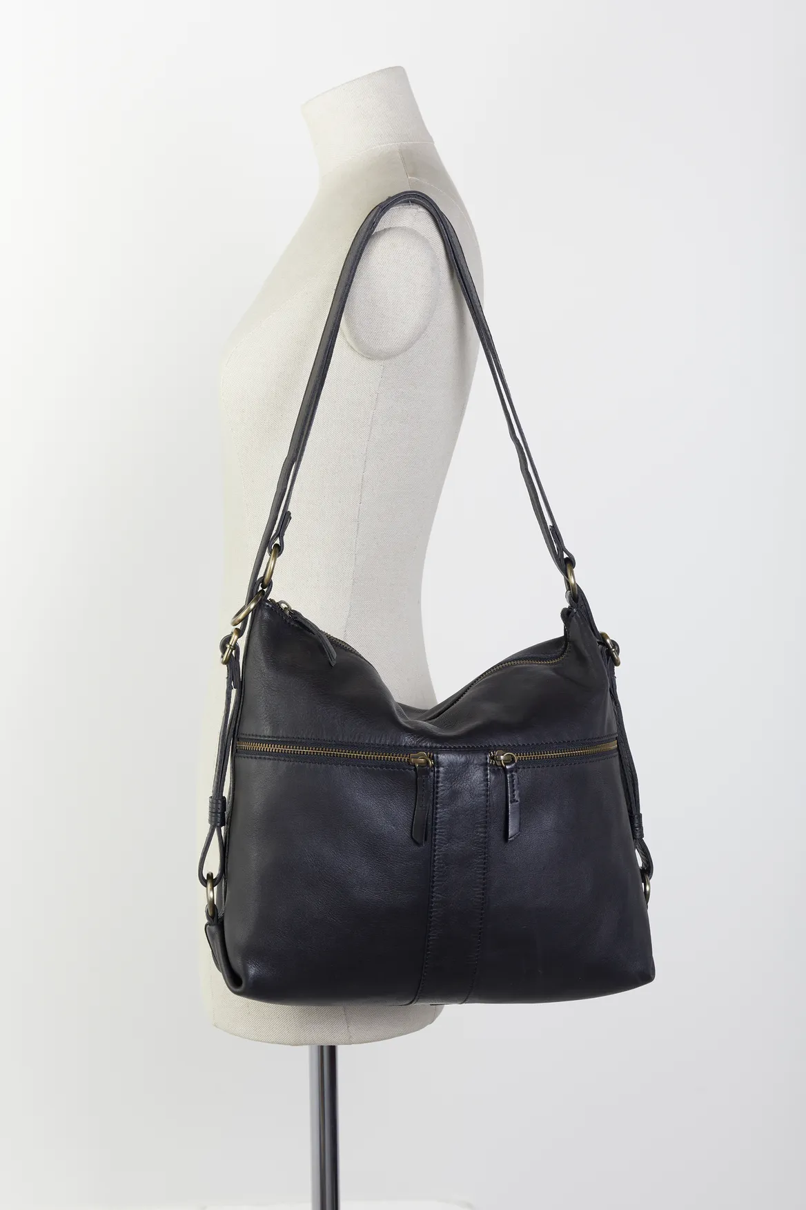 Ari Leather Convertible Backpack