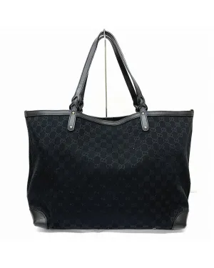 Authentic Canvas Tote Bag in Black for Women by Gucci