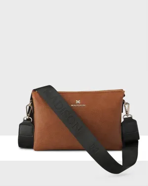 Avery 3 Compartment Crossbody Bag   Monogram Bag Strap