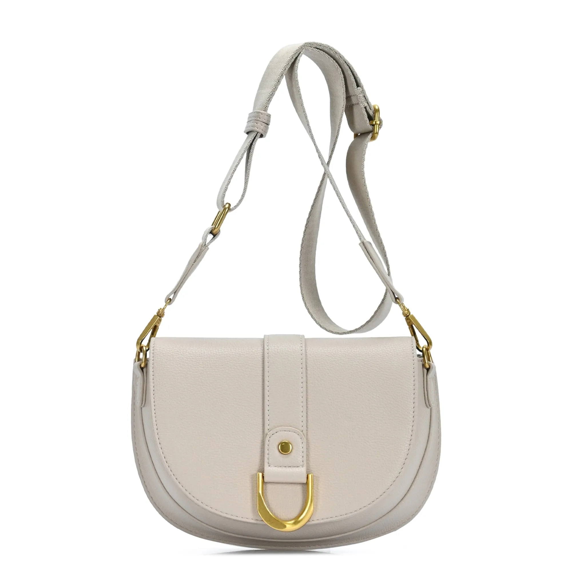 BGA7640 Allie Saddle Crossbody Bag