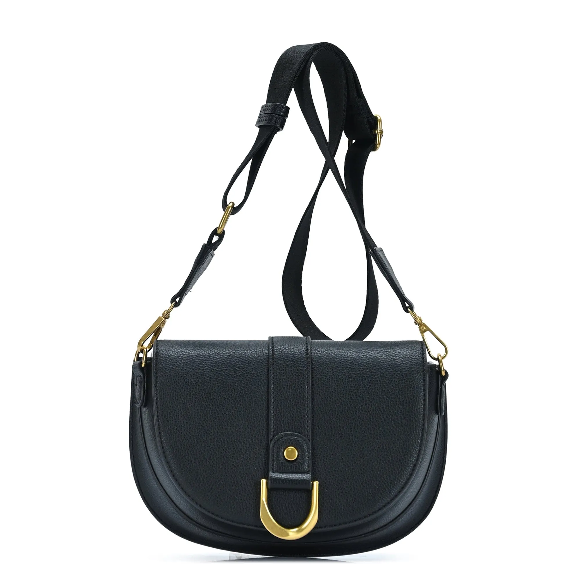 BGA7640 Allie Saddle Crossbody Bag