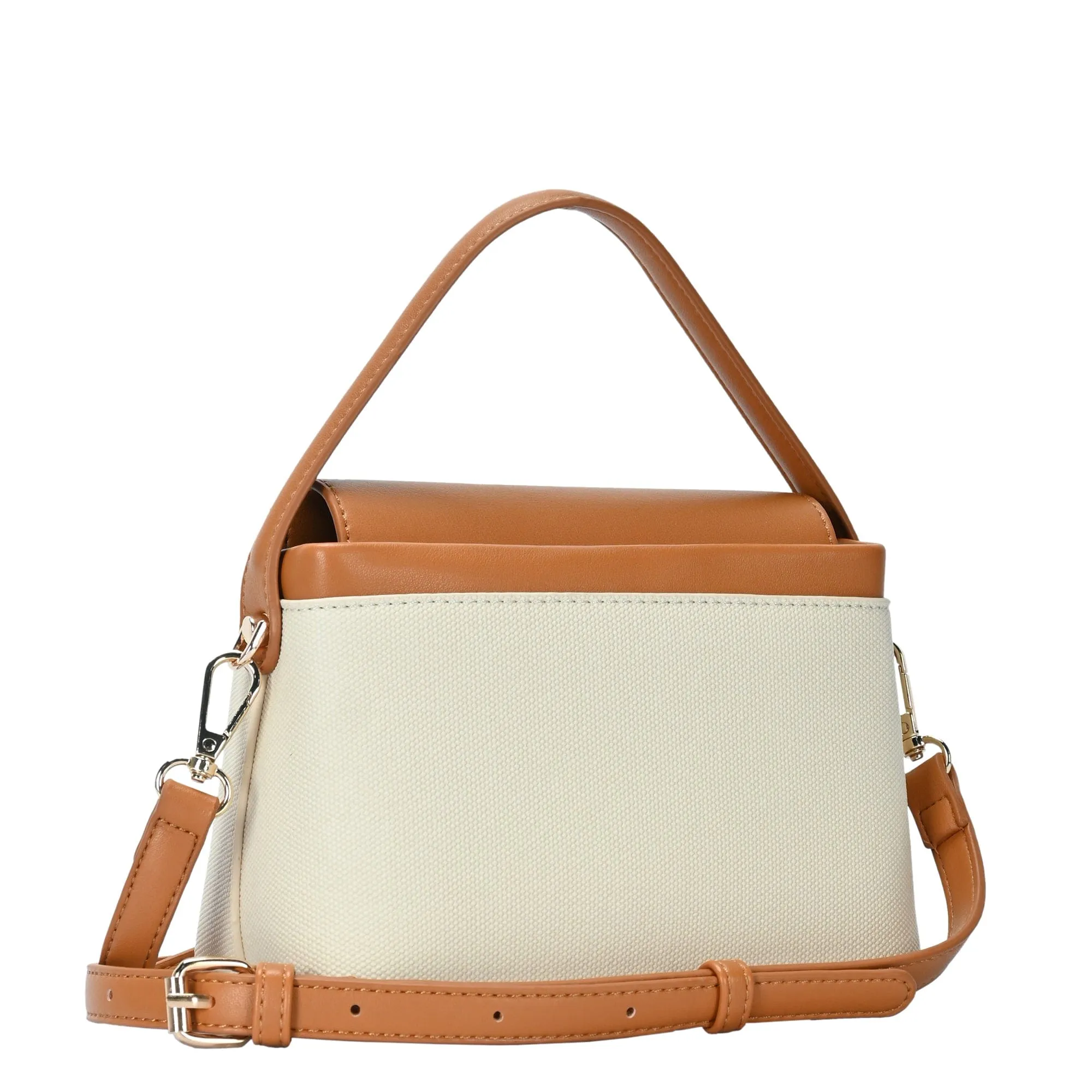 BGW6567 Melanie Twist Lock Satchel/Crossbody Bag