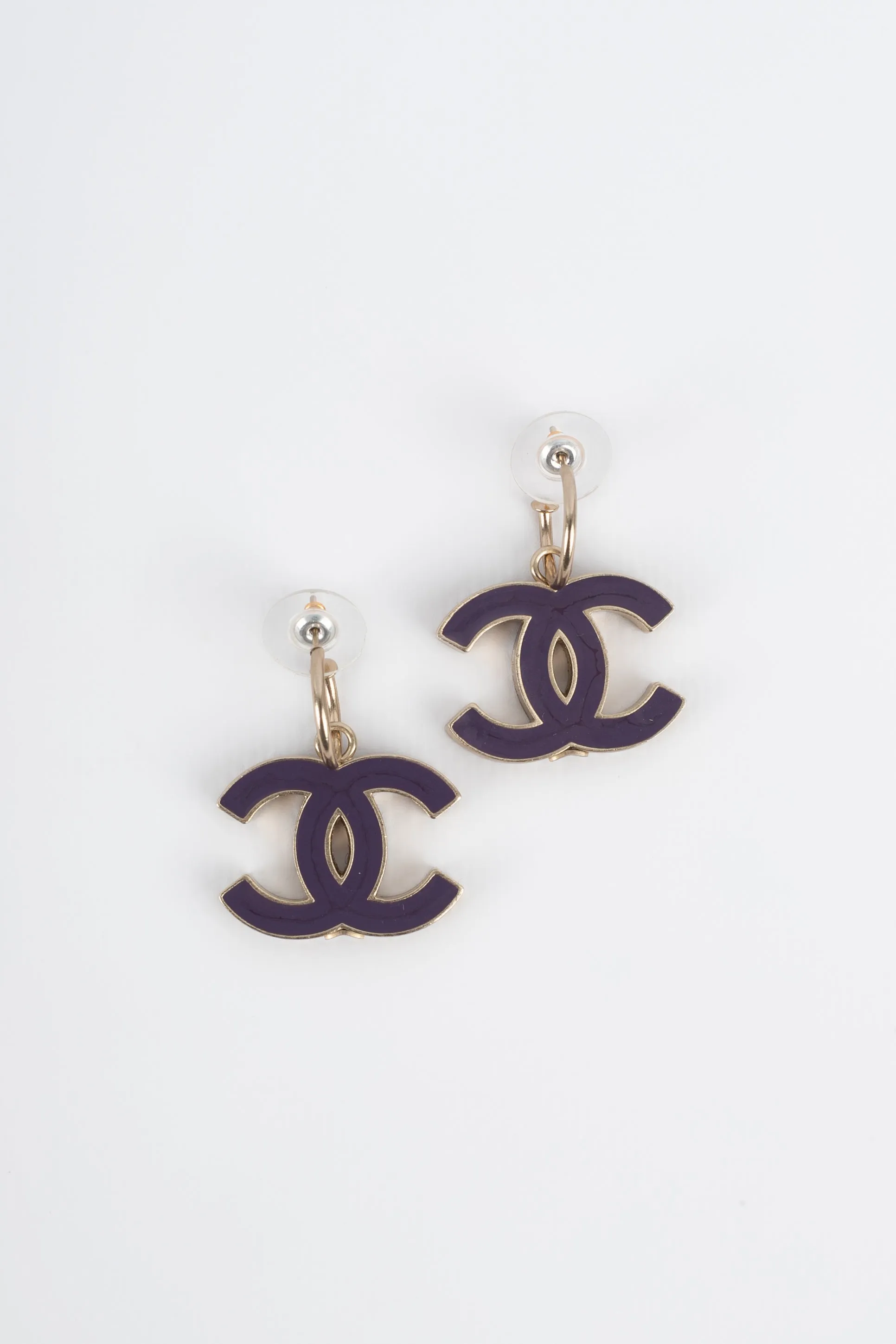 Boucles d'oreilles cc Chanel 2004