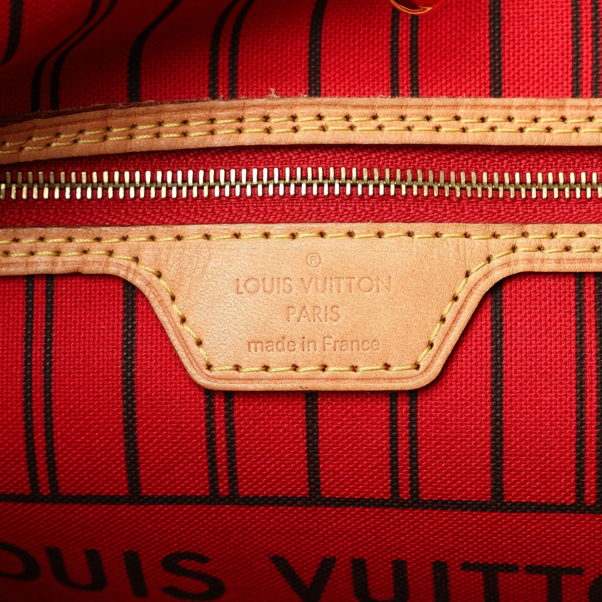 Brown Louis Vuitton Monogram Neverfull MM Tote Bag