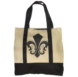 Canvas Bag Fleur De Lis