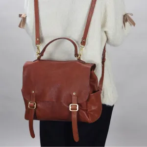 Dwarves Handmade Vegetable Tanned Cowhide Shoulder Bag Large Capacity Women's Cambridge Bag