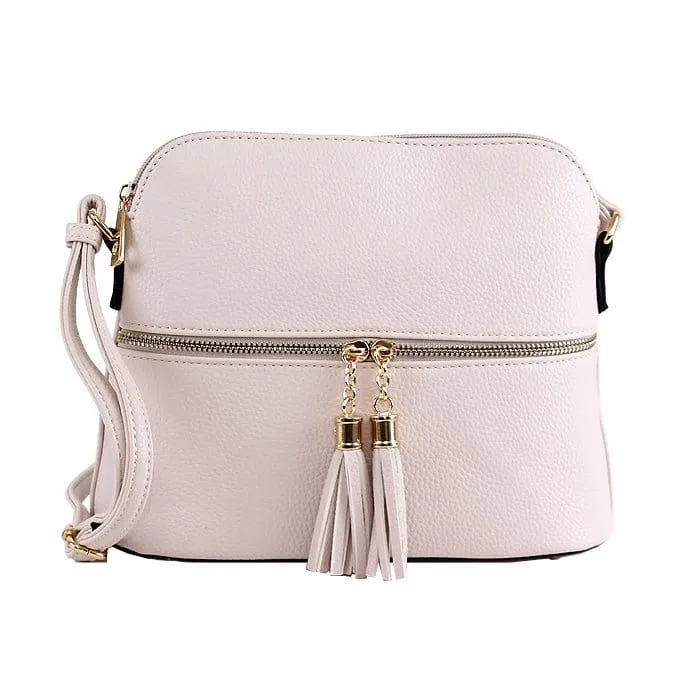 DX93031 HY3031 Dome Fashion Crossbody Bag with Tassel