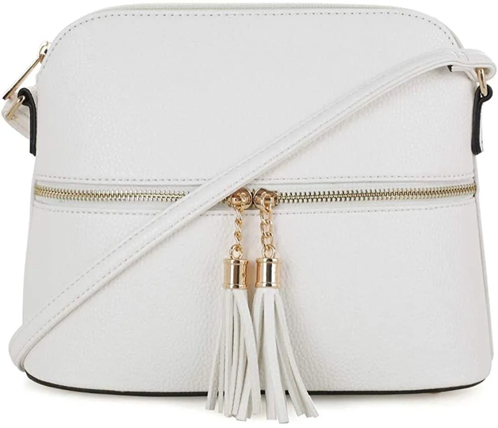 DX93031 HY3031 Dome Fashion Crossbody Bag with Tassel