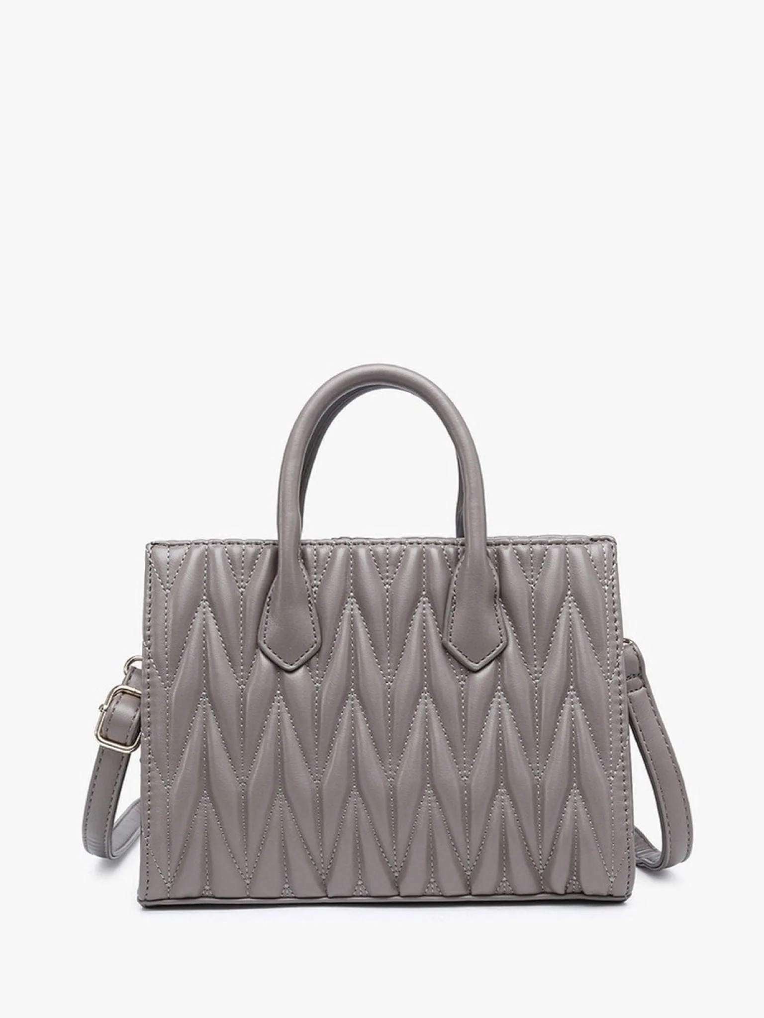 EH2248 EH Herringbone Satchel w/ Dual Handles