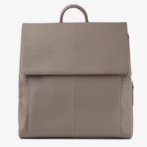 Emmy Backpack (Leather) Taupe