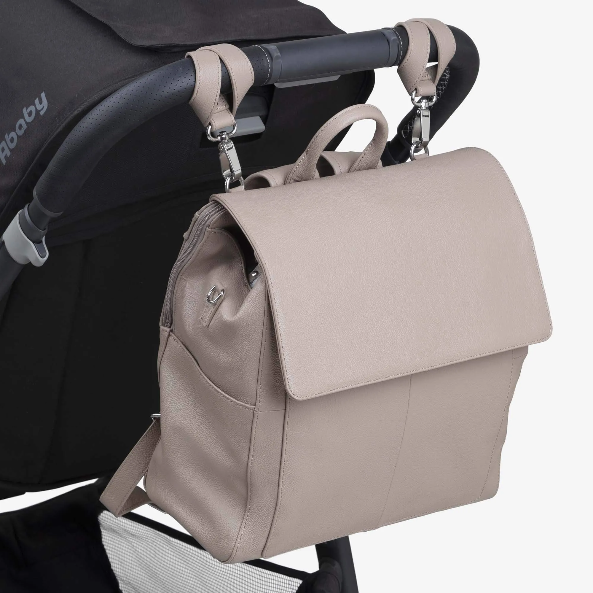 Emmy Backpack (Leather) Taupe