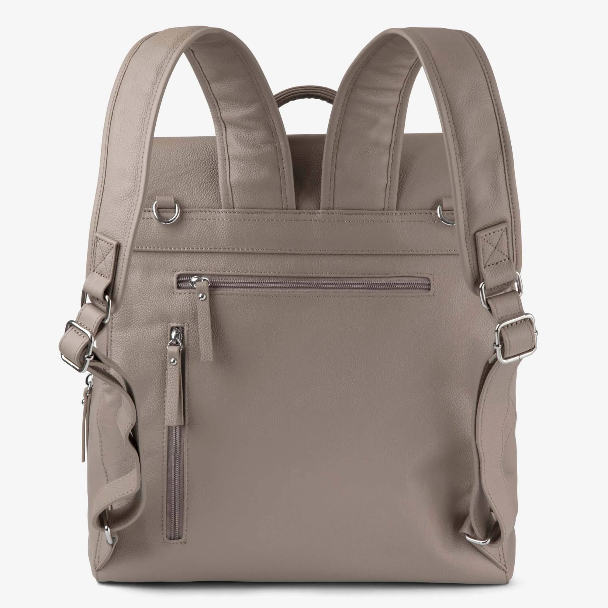 Emmy Backpack (Leather) Taupe