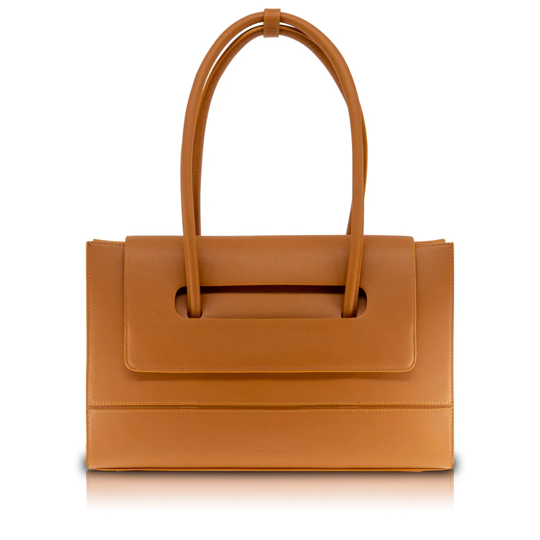 En Route Handbag - Caramel Brown