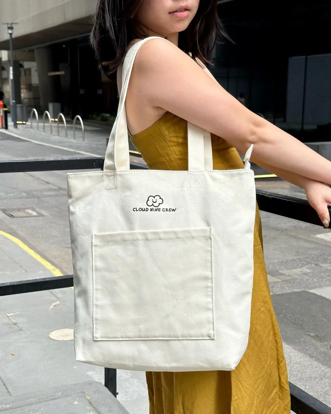 Everyday Tote (Cloudy White)