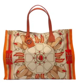 Fabulous Tote Wellington in Orange Rani Arabella