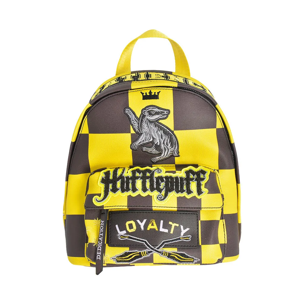 Fred Segal Harry Potter Checker Hufflepuff Mini Backpack