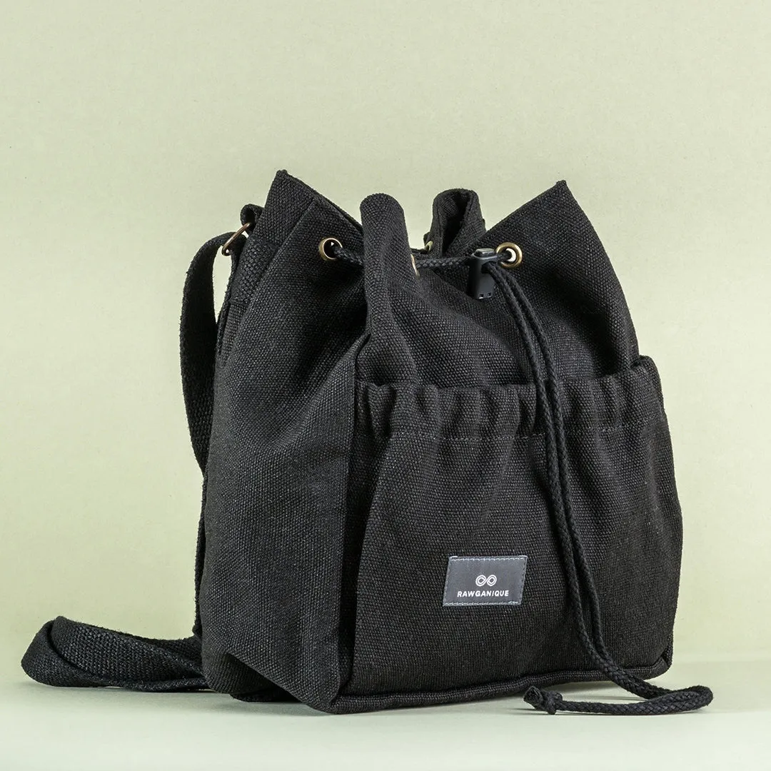 FRIDAY HARBOR Organic Hemp Mini Backpack (10x11x4.5) (Plastic-free)