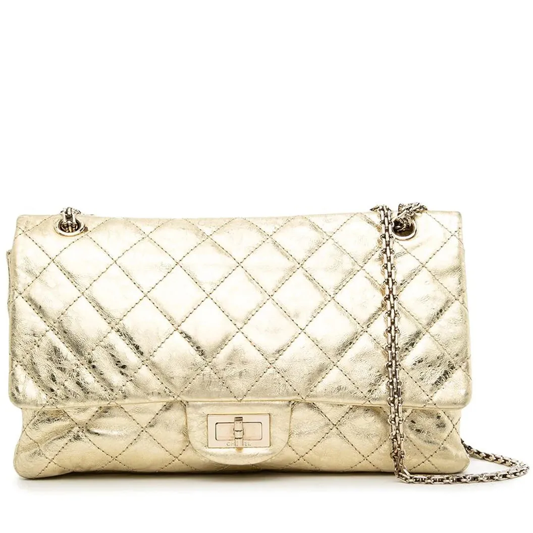 Gold Reissue Jumbo Double Flap Bag