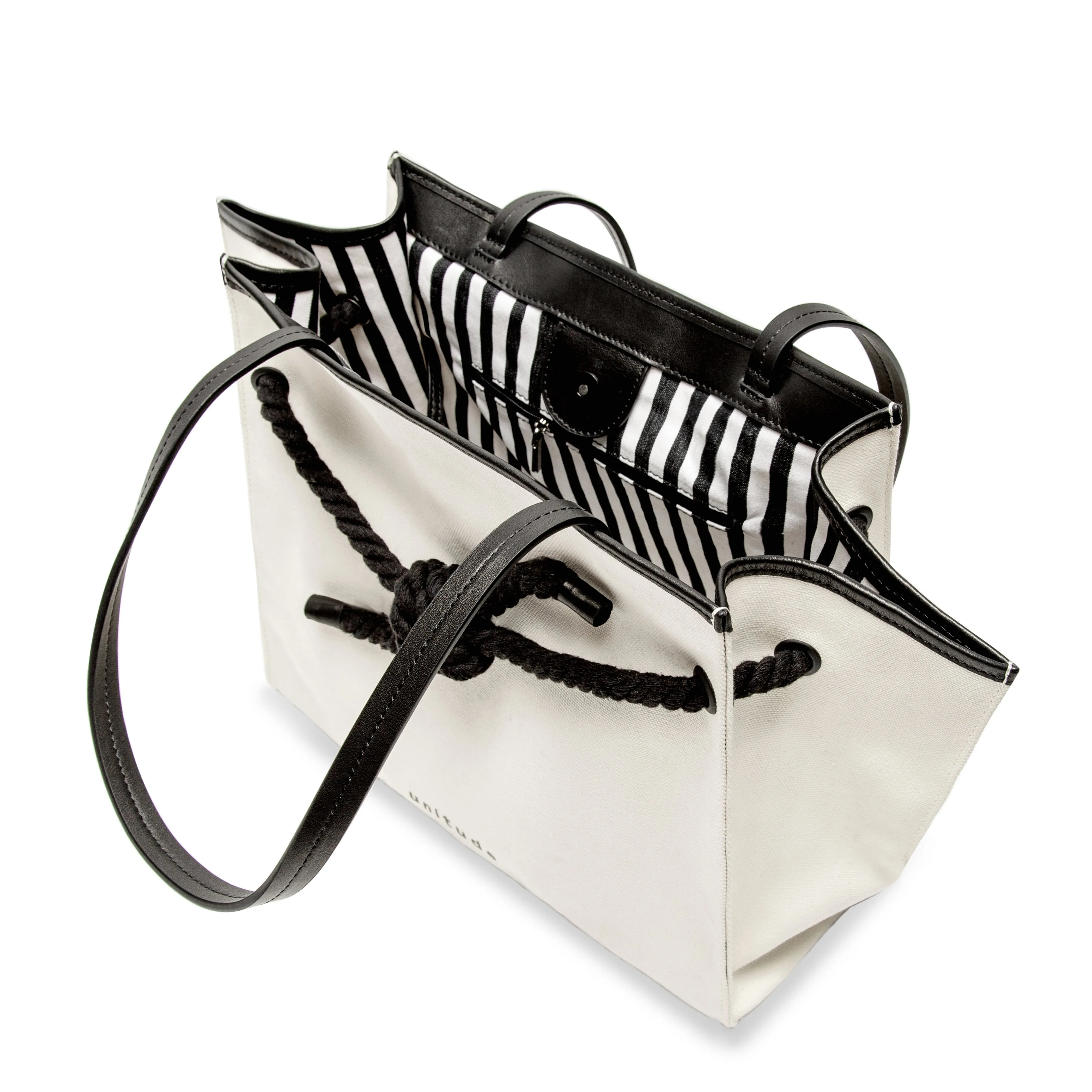 Knot Canvas Tote Bag - Off-White