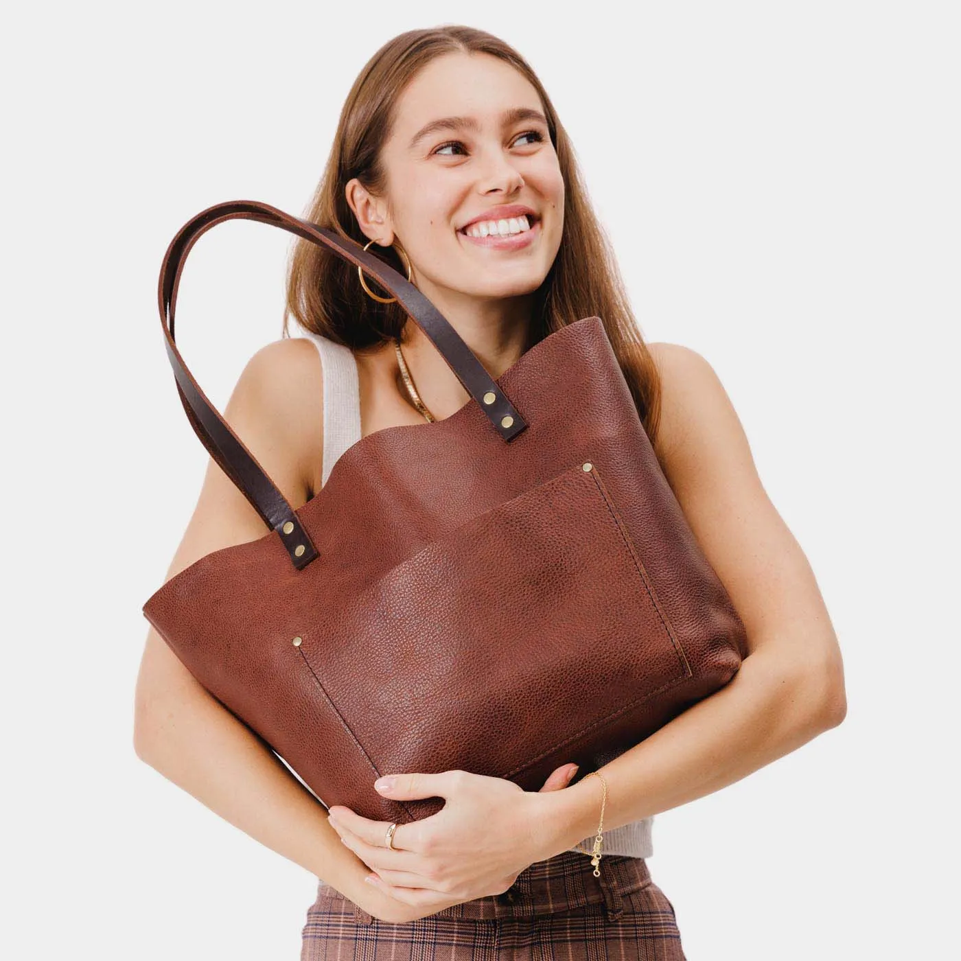 Leather Tote Bag