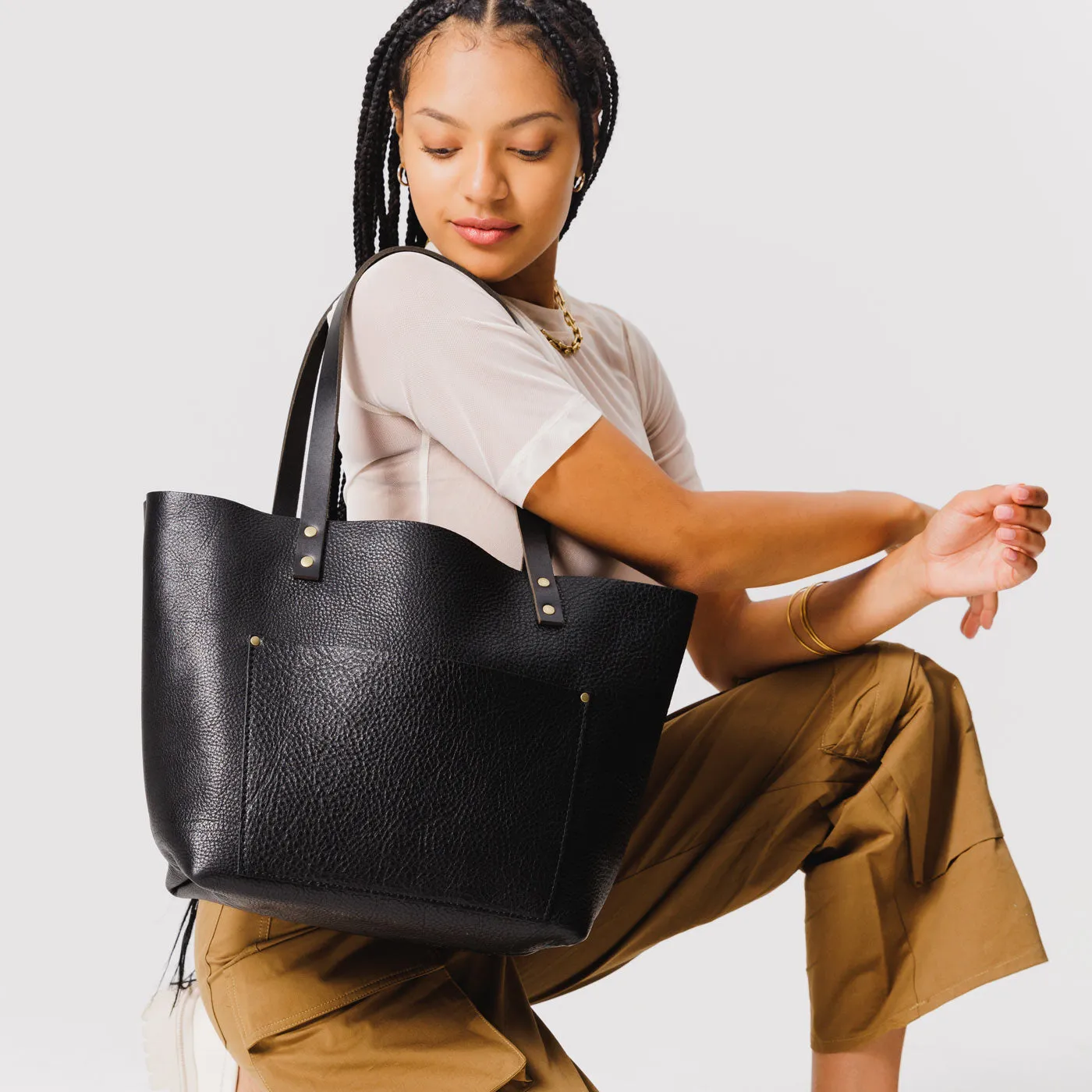 Leather Tote Bag