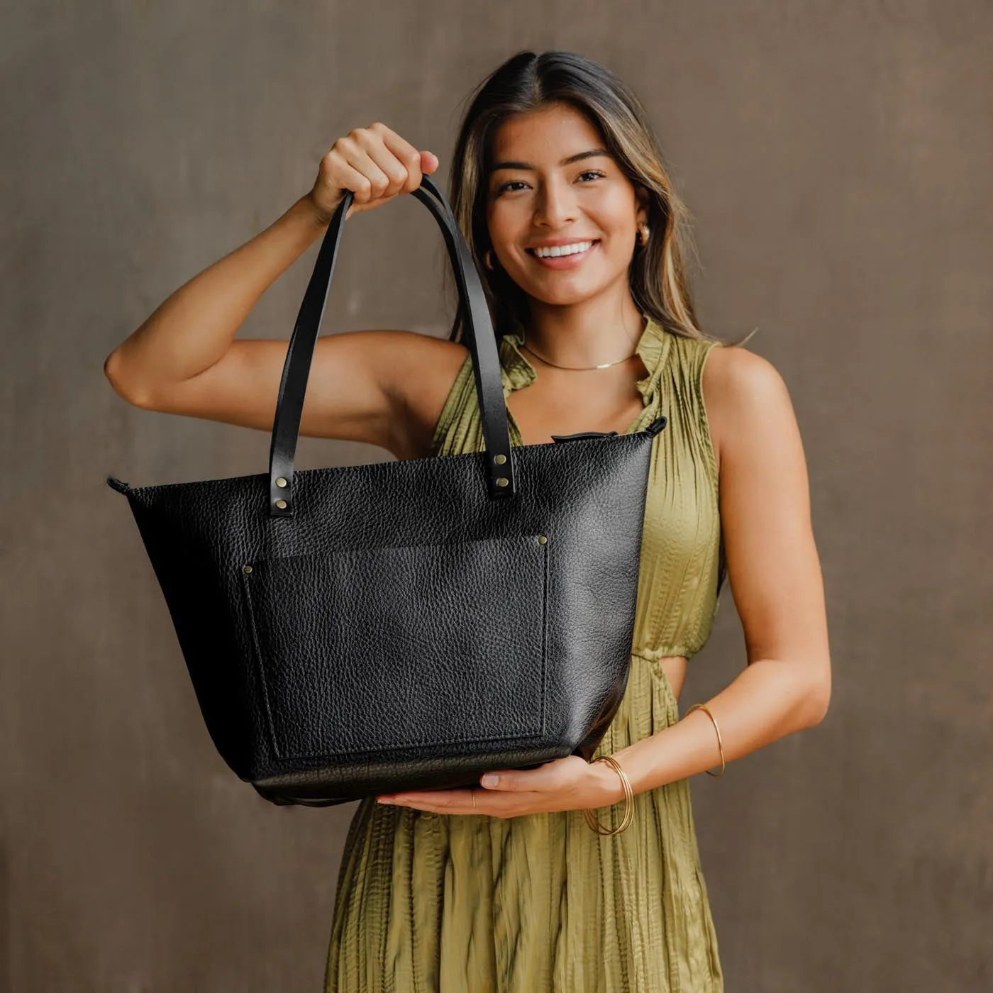 Leather Tote Bag