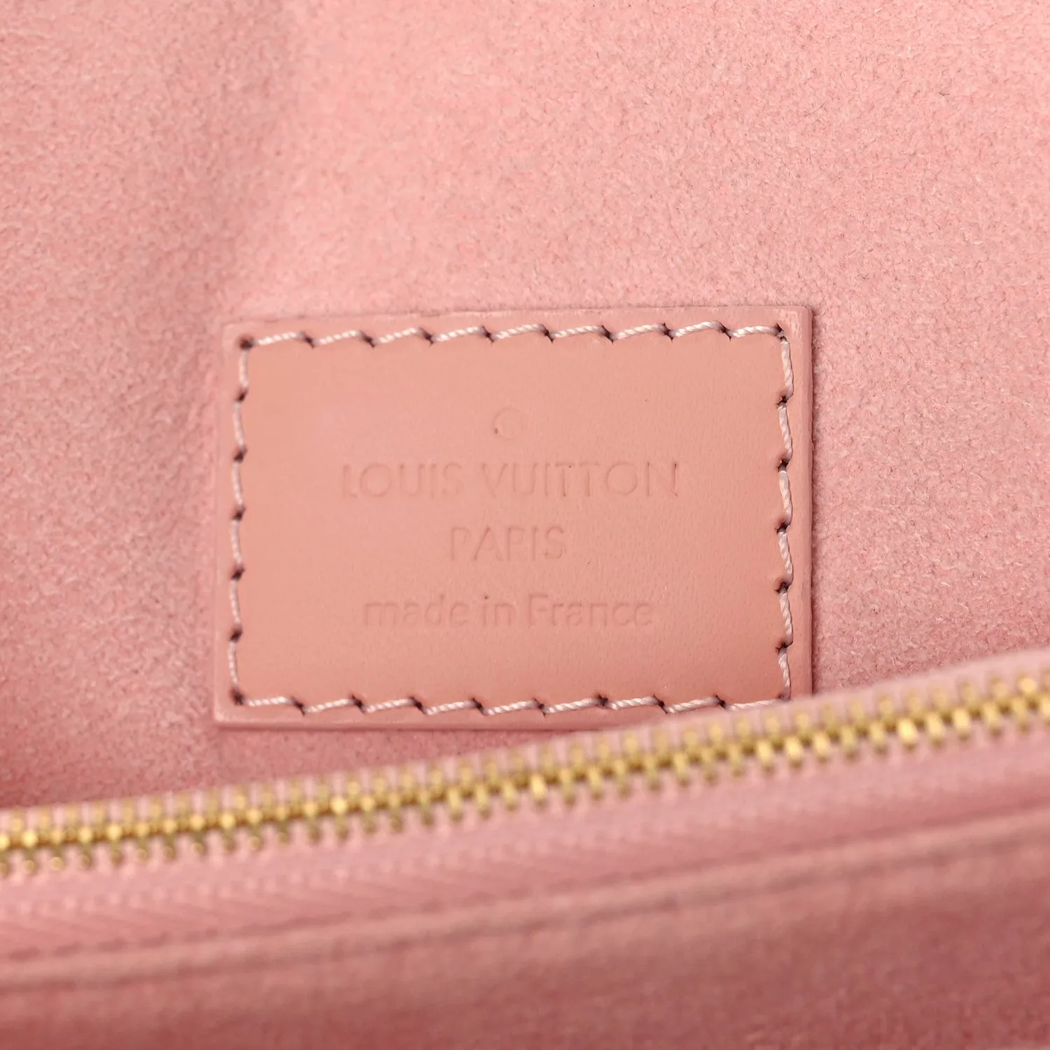 Louis Vuitton Caissa Damier Pink Coated Canvas Clutch Shoulder Bag