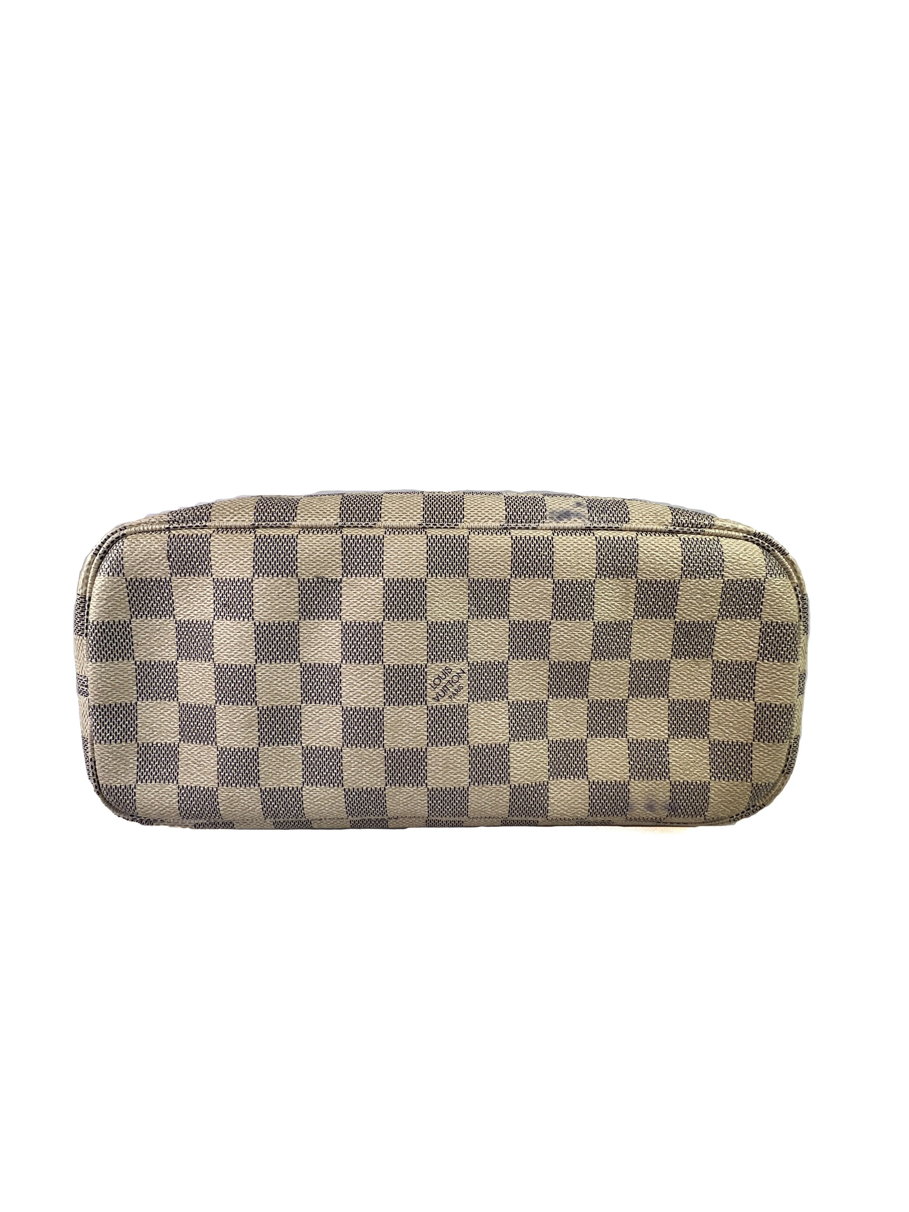 Louis Vuitton damier azur neverfull PM