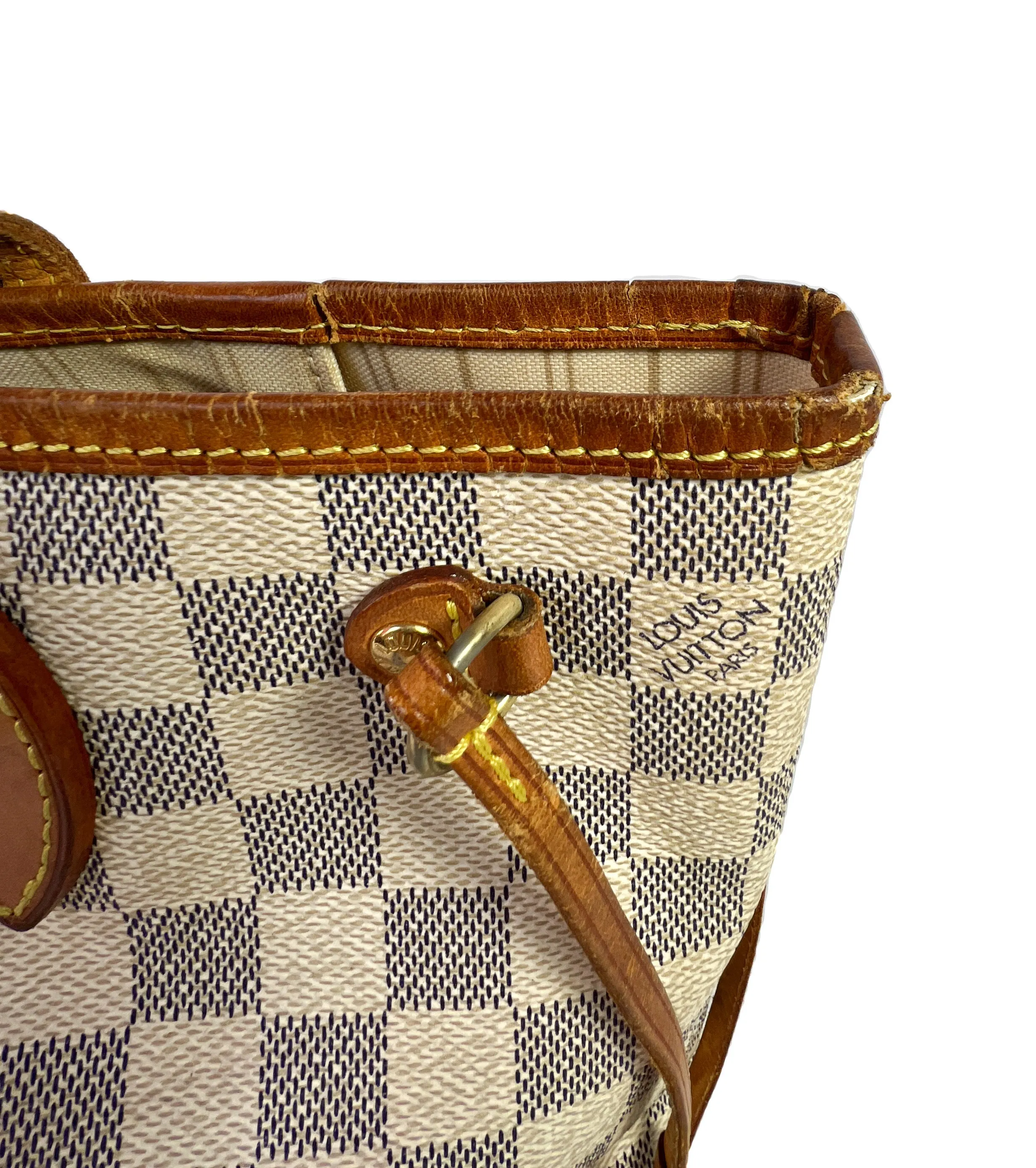 Louis Vuitton damier azur neverfull PM