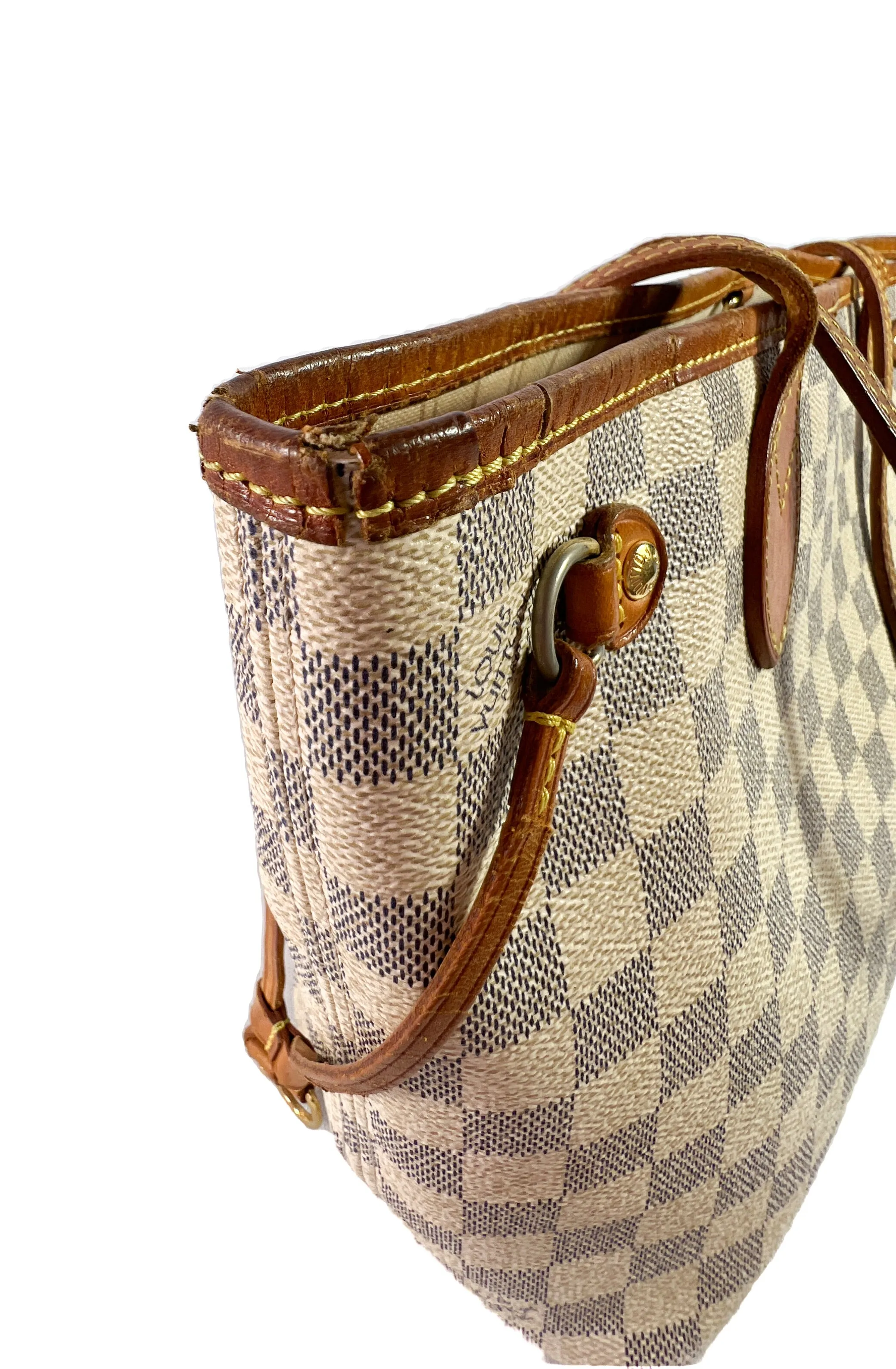 Louis Vuitton damier azur neverfull PM