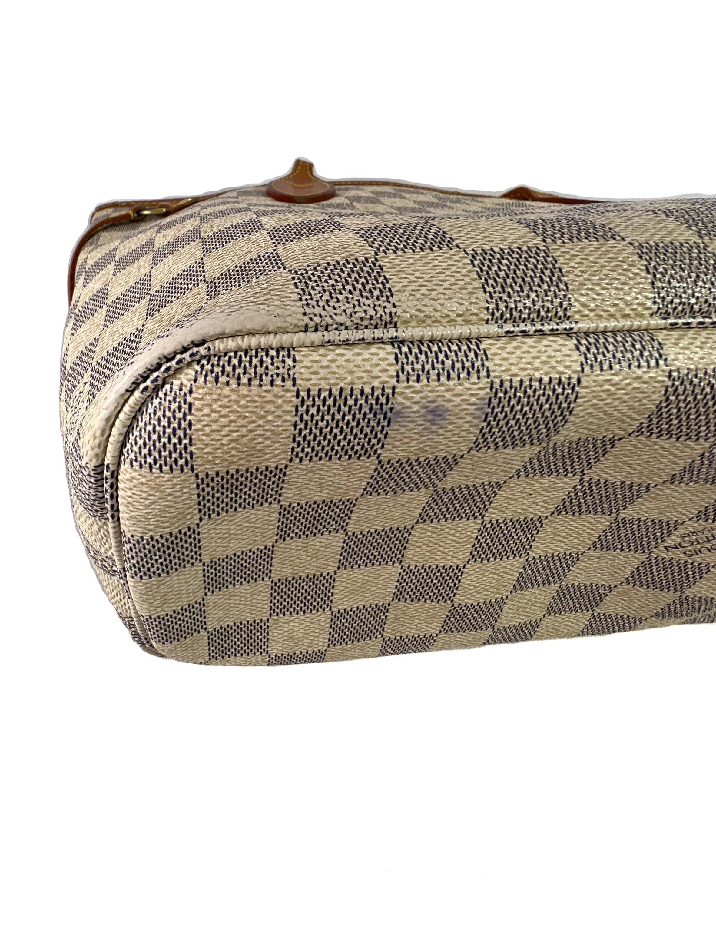 Louis Vuitton damier azur neverfull PM