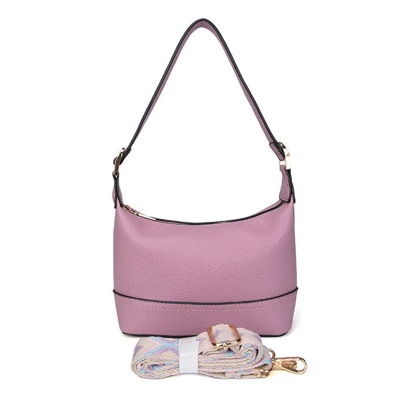 M27029 Joyce Small Crossbody Bag With Removable Guitar Strap