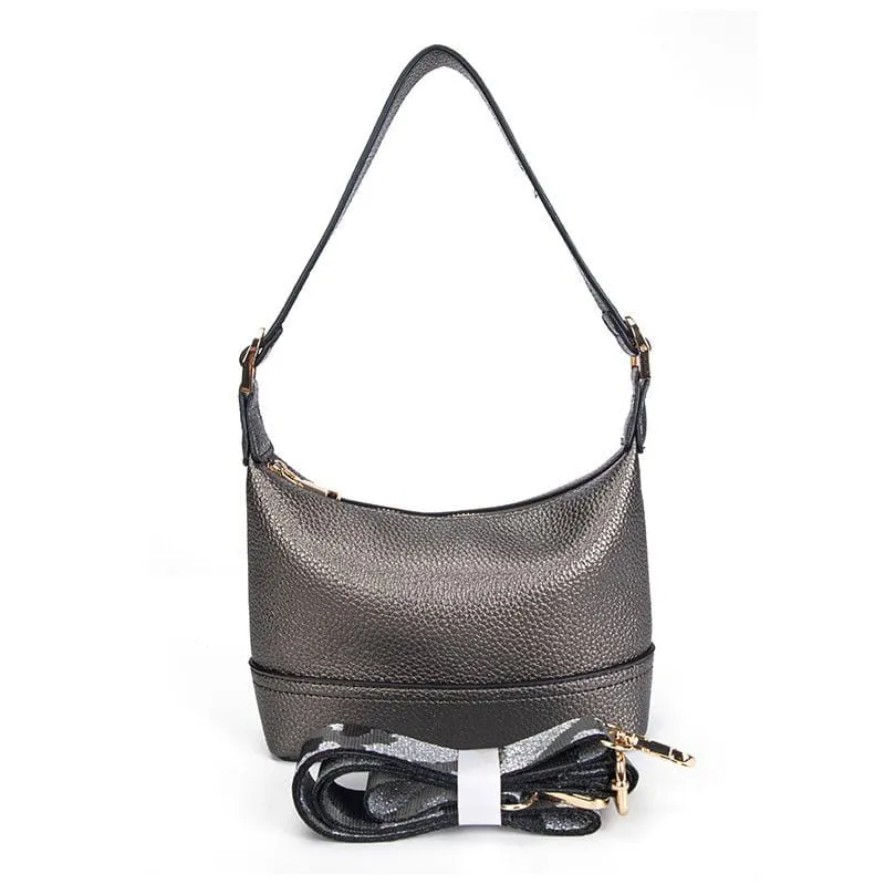 M27029 Joyce Small Crossbody Bag With Removable Guitar Strap