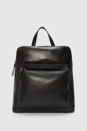 Maya Leather Convertible Backpack