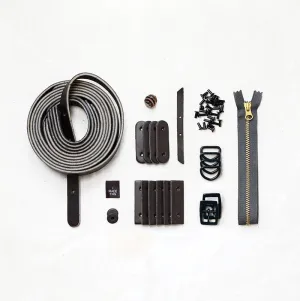 Maywood - Black Leather   Hardware Kit