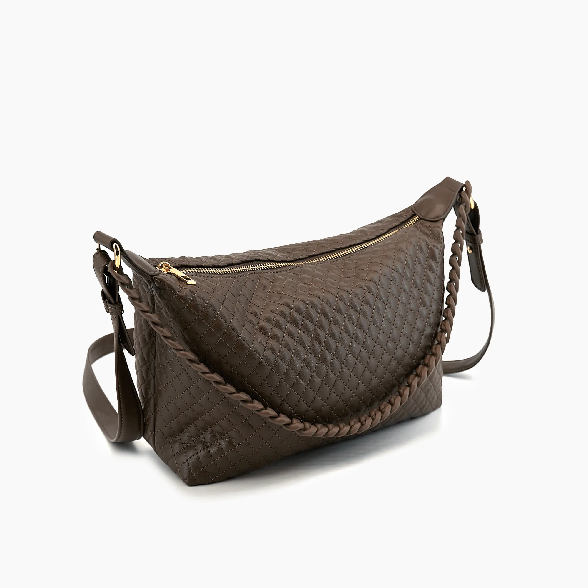 Morgan Baguette Shoulder Crossbody Bag