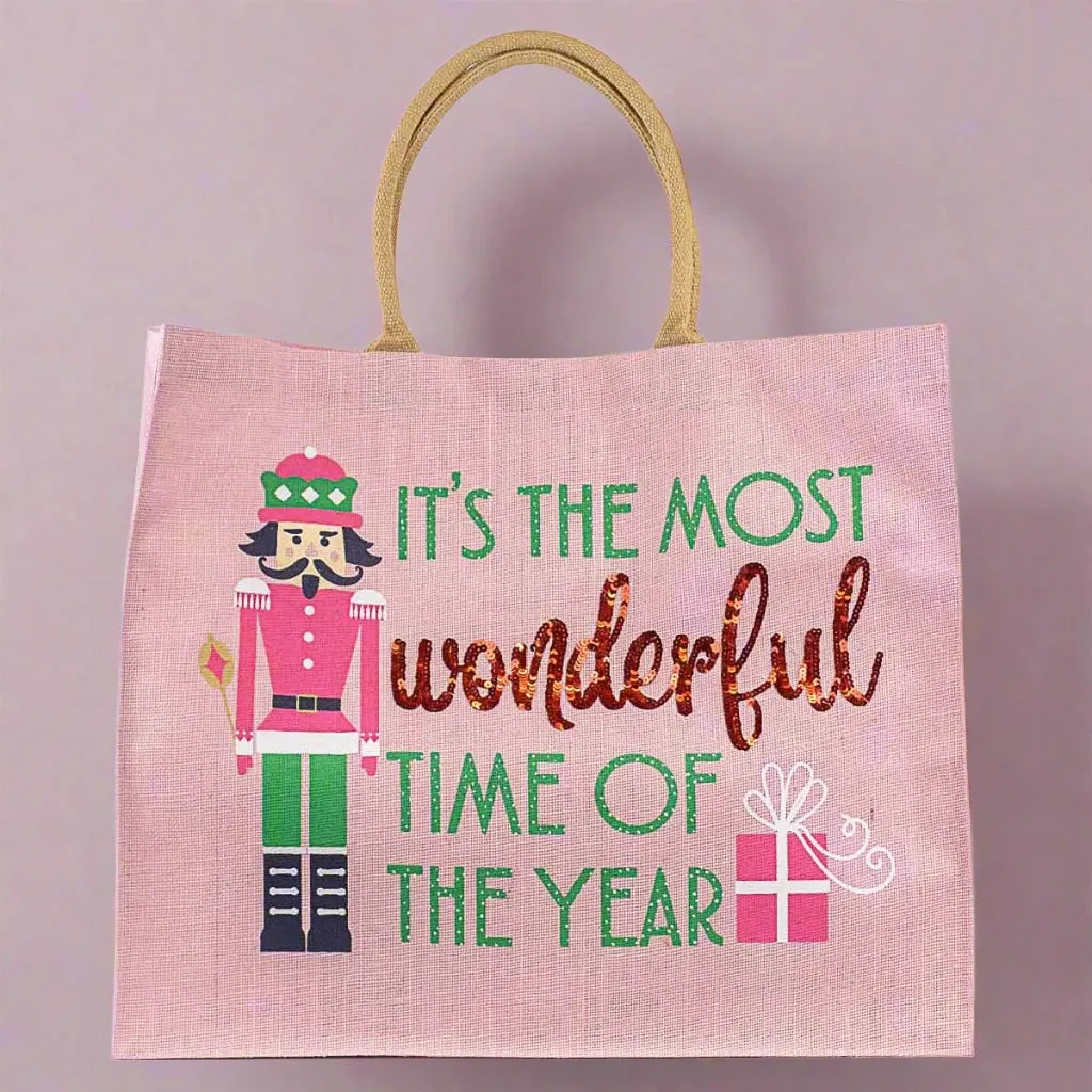 'Most Wonderful Time' Carryall Tote