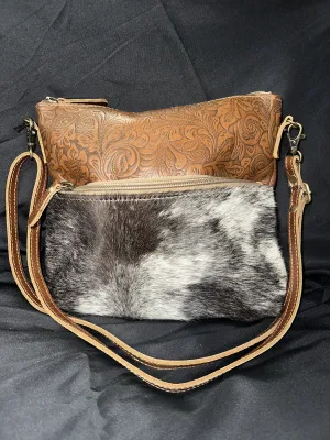 Myra Bag: "ENGRAVED CROSSBODY BAG"