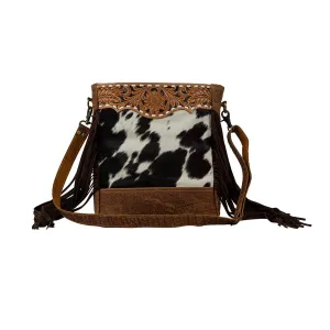 Myra Bag: "PLAINS ROUNDUP LEATHER & HAIR-ON BAG"