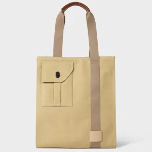 Paul Smith - Linen-Blend Canvas Tote Bag in Sand