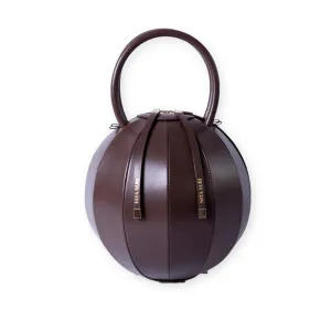 PILO Iconic Chocolate Brown Leather Handbag