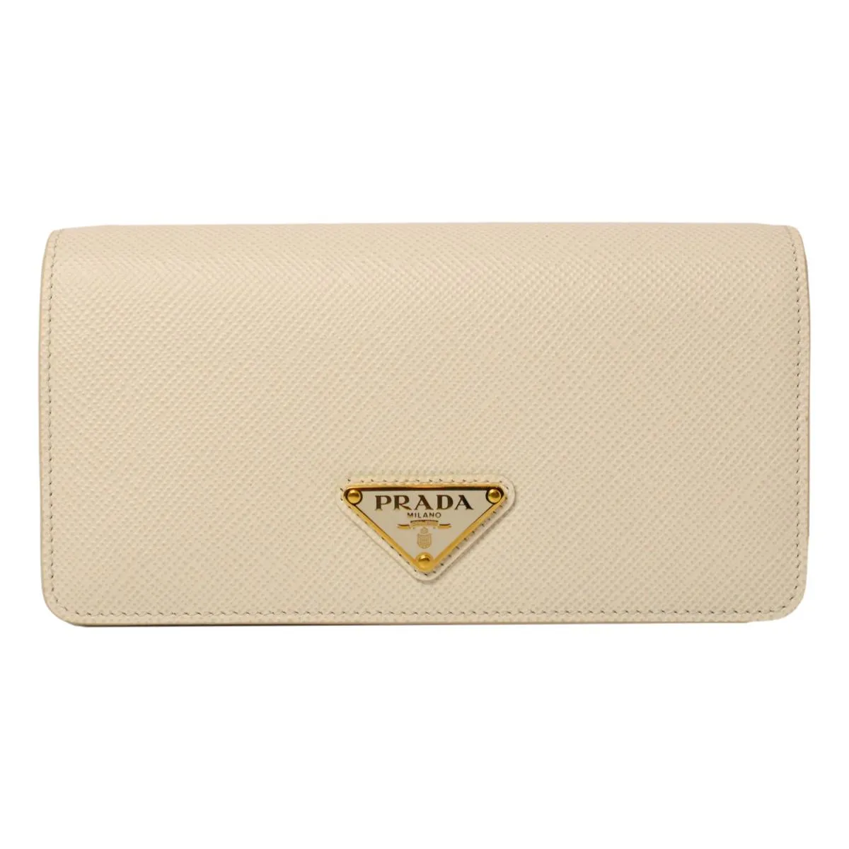 Prada Miniborse White Saffiano Leather Crossbody