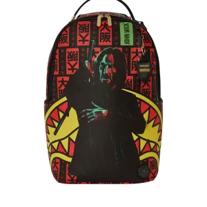 Sprayground John Wick The Hit Backpack - Red / Yellow / Black