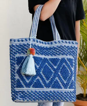 St Barts Tote (cobalt)