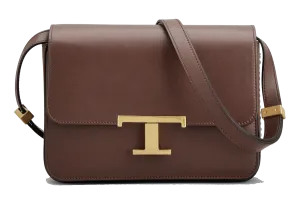 TODS T TIMELESS CROSSBODY BAG BROWN