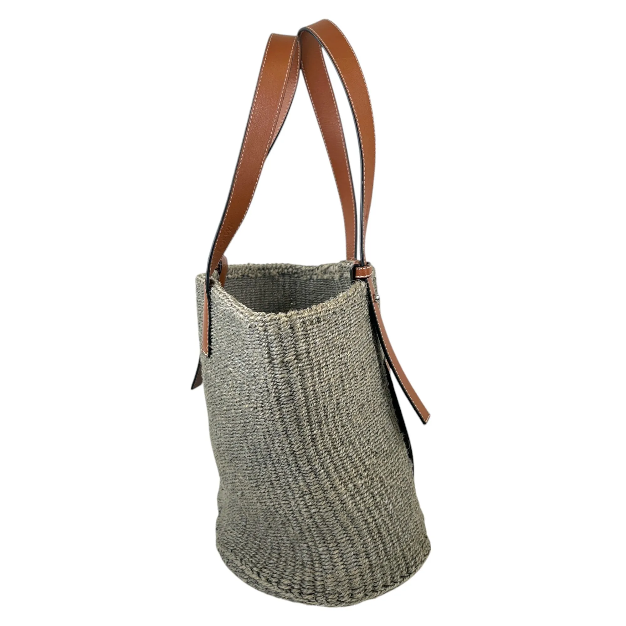 Women's Basket Logo Handbag Grey