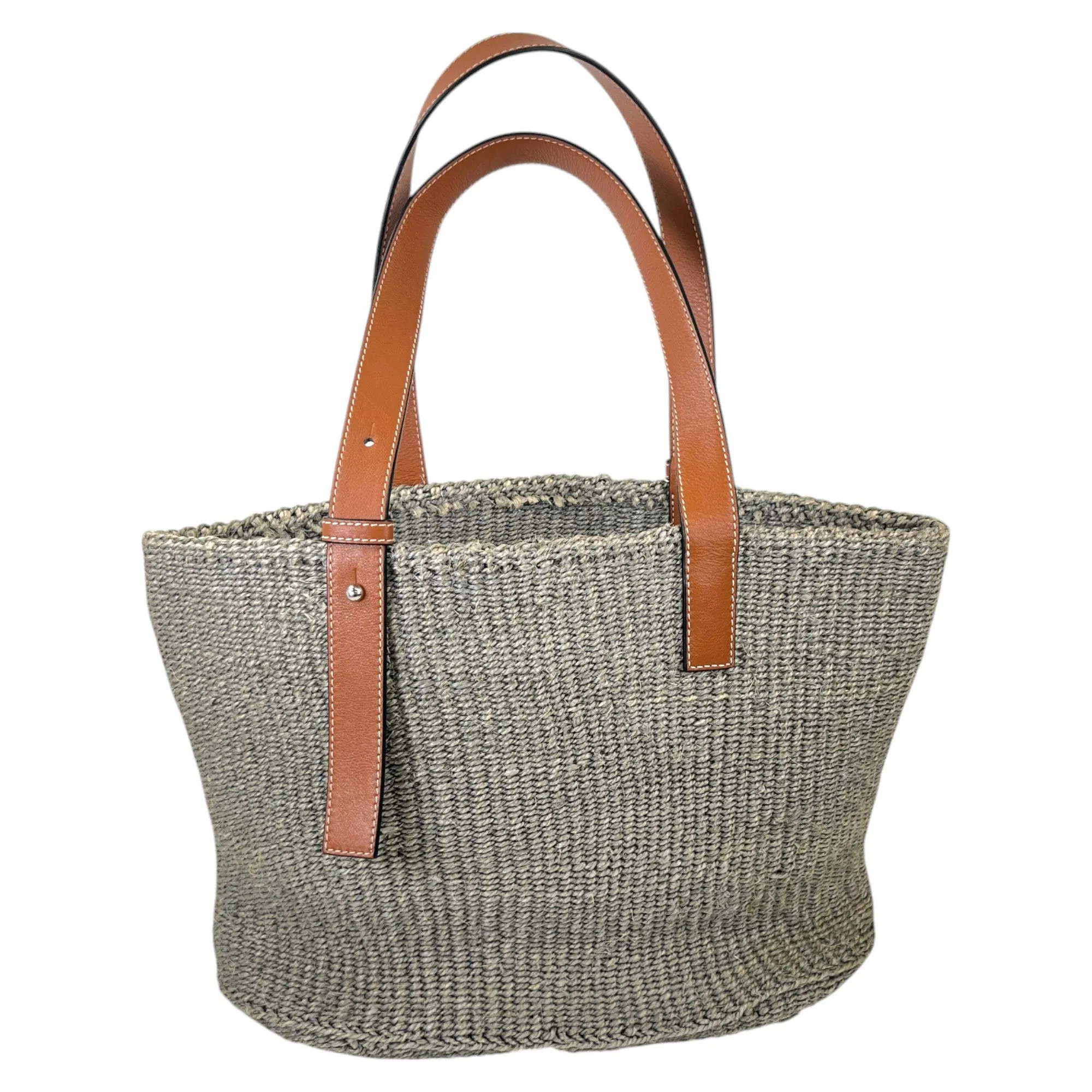 Women's Basket Logo Handbag Grey