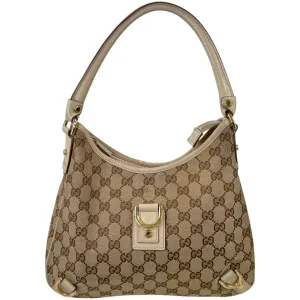 Women's Gg Supreme Abby Hobo Handbag Beige